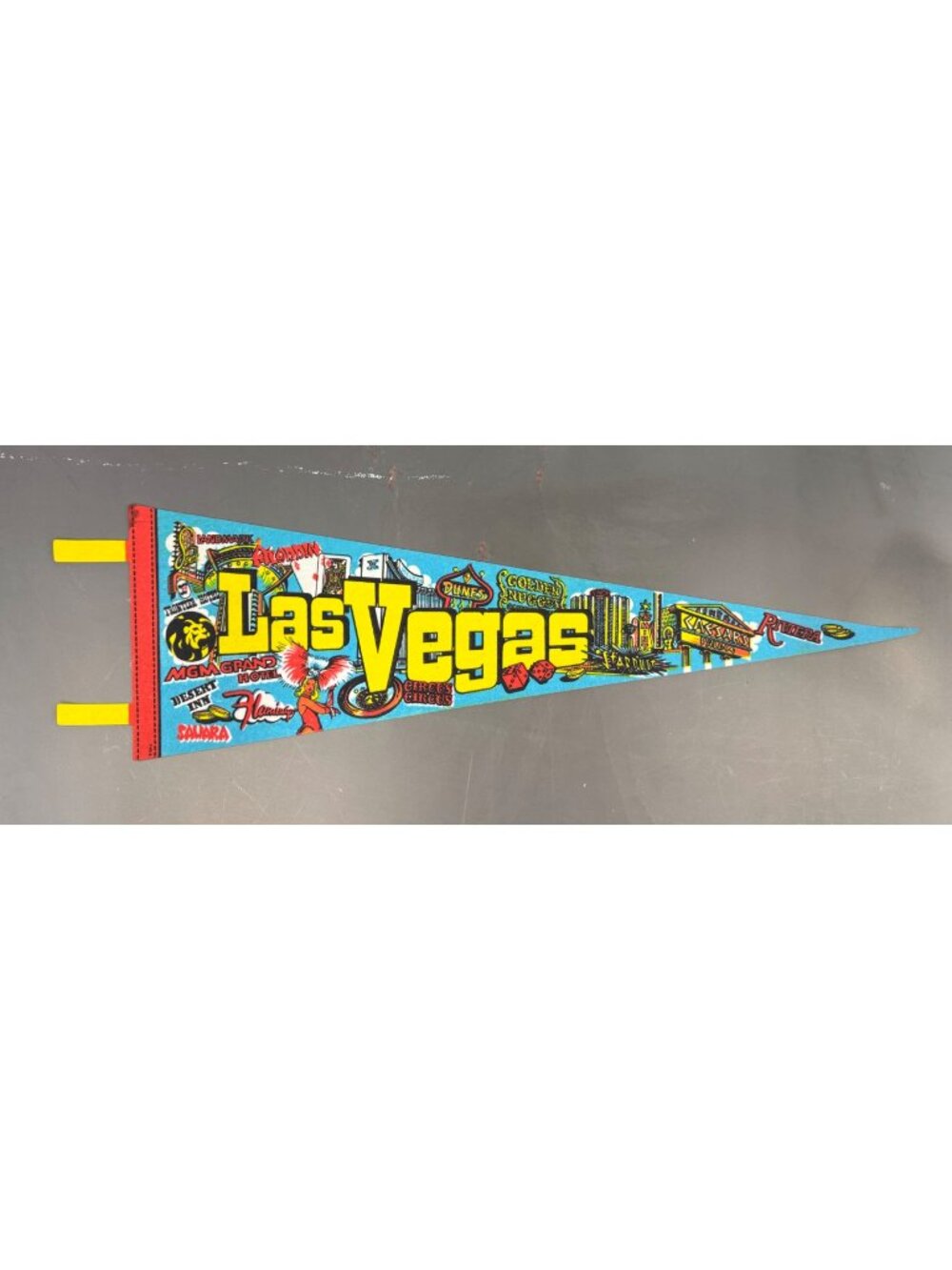 Vintage Las Vegas, Nevada pennant